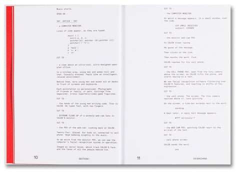 Ex Machina Screenplay Book