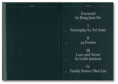 Hereditary Screenplay Book
