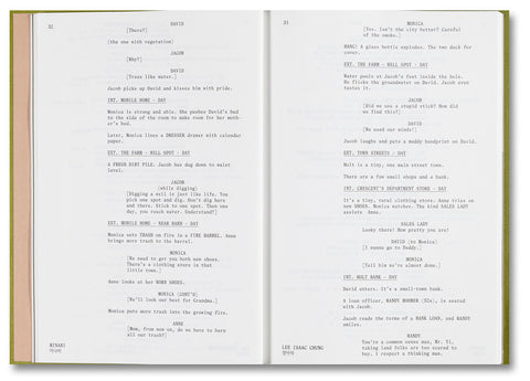 Minari Screenplay Book