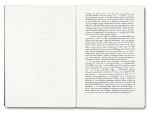 Painting Photography Painting: Selected Essays