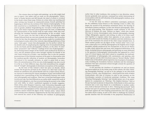 Painting Photography Painting: Selected Essays
