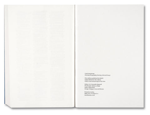 Painting Photography Painting: Selected Essays