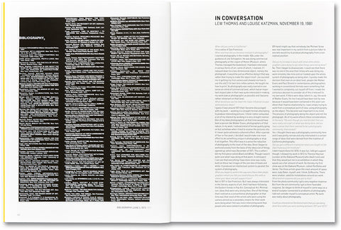 Thought Pieces: 1970s Photographs by Lew Thomas, Donna-Lee Phillips, and Hal Fischer Erin O'Toole (ed.) - MACK