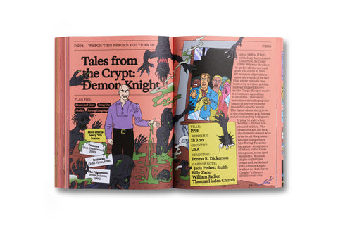 A24 "Watch This Before You Turn 18!" book cover with gray background and bold title text, designed for young readers.