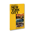 A24 film book titled "On Location in New York City," featuring a cover with cityscape imagery and NYC landmarks.