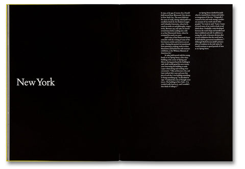 Donald Judd Spaces - MACK