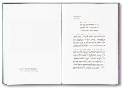 Exteriors: Annie Ernaux and Photography - MACK