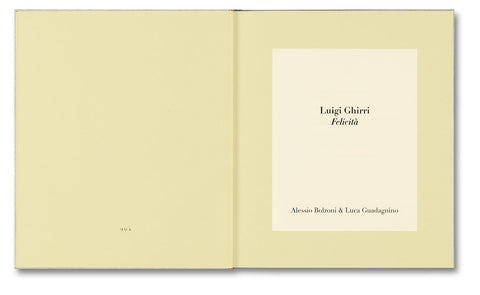 Luigi Ghirri Felicità - MACK