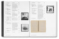 Photograph of the book Hujar:Contact by MACK, showcasing the cover with a close-up of the title and design elements.