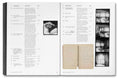 Close-up of the cover of Hujar: Contact photography book by MACK, featuring a black-and-white portrait on the front.