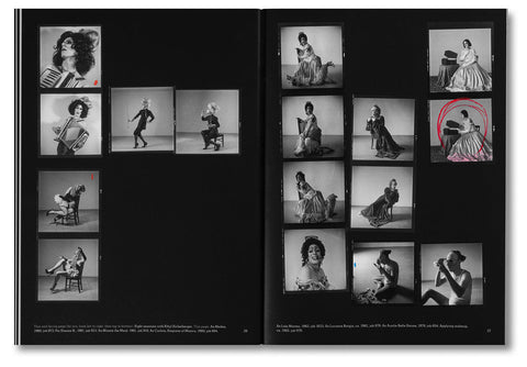 Close-up of the photography book "Hujar:Contact" by MACK, showcasing its embossed cover and artistic design.