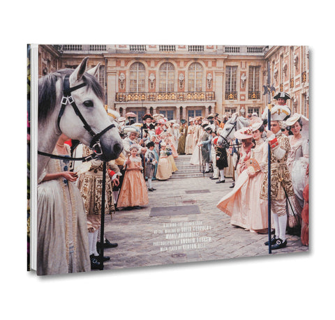 Making Marie Antoinette photography book by Important Flowers, featuring elegant images inspired by Marie Antoinette.