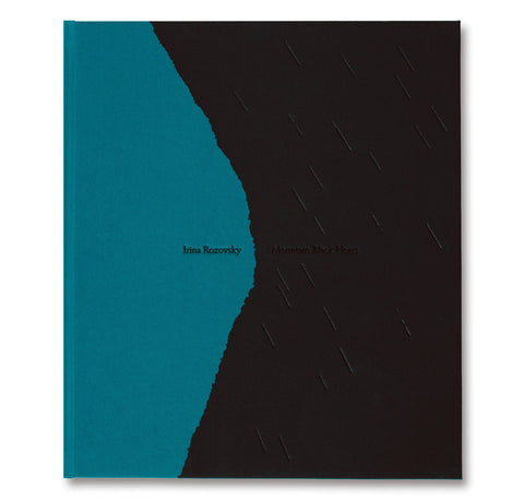 Black heart-themed photography book by MACK titled "Mountain Black Heart" featuring artistic black-and-white images.