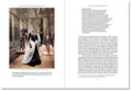 Open book titled "Prefigured: Fashion and Exhibition-Making" by SPBH Editions, showing pages with fashion and exhibition images.