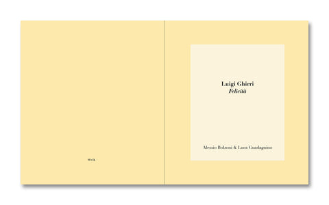 Luigi Ghirri: Felicità