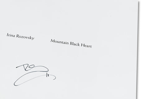 Mountain Black Heart
