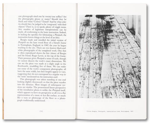 Victor Burgin's Photopath - MACK