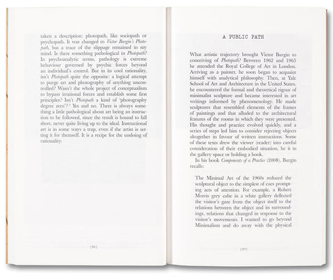 Victor Burgin's Photopath - MACK