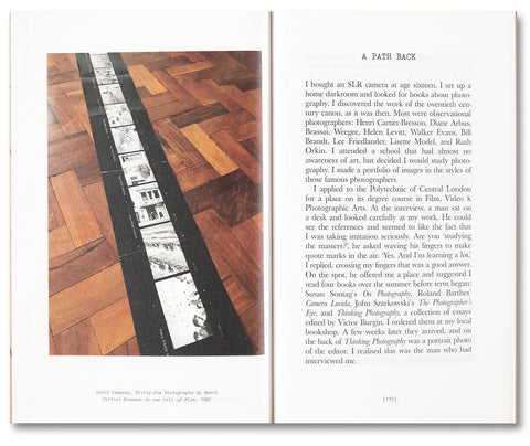 Victor Burgin's Photopath - MACK