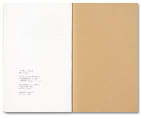 Victor Burgin's Photopath - MACK