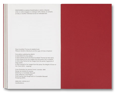 Pleasure Gardens: Blackouts and the Logic of Crisis in Kashmir - MACK