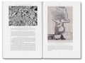 Cover of "Prefigured: Fashion and Exhibition-Making" book by SPBH Editions showing abstract artwork and bold typography.