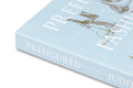 Close-up of the cover details of the book "Prefigured: Fashion and Exhibition-Making" by SPBH Editions.