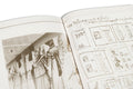 Close-up of the cover and spine of "Prefigured: Fashion and Exhibition-Making" book by SPBH Editions, showing detailed design elements.