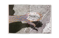 Photograph from the book "Restricted Images" by SPBH Editions, showcasing Warlpiri artwork from Central Australia.