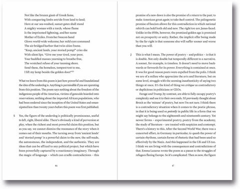 Open book titled "Transitions: On Culture, Crisis, and the Human" by MACK, showcasing pages with text on art theory and cultural analysis.