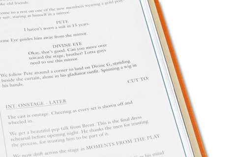 Sing Sing Screenplay Book