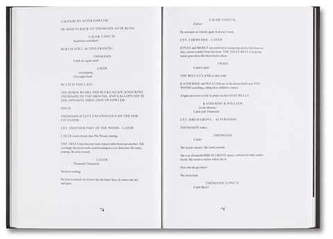 The Witch Screenplay Book - MACK