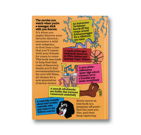 Cover image for "Watch This Before You Turn 18!" by A24, featuring bold text and youthful design on a vibrant background.