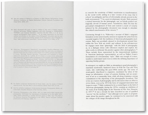 An Interview with Lewis Baltz - MACK
