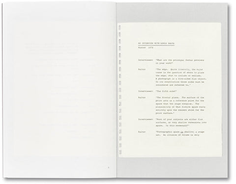 An Interview with Lewis Baltz - MACK