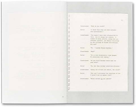An Interview with Lewis Baltz - MACK
